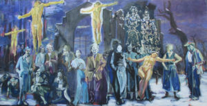 Resurrection at Eldena. 2009-10 - Nick Wyatt Painting